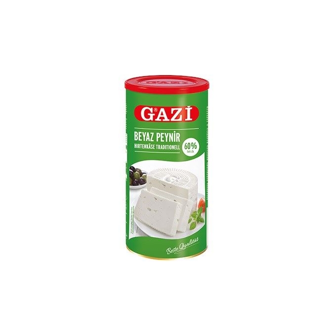 Gazi Beyaz Peynir % 60 Yağlı Net Ağırlık 800 gr Brüt Ağırlık 1500 gr