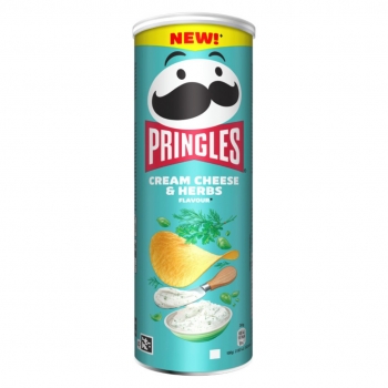 Pringles Cream Cheese & Herbs 165g