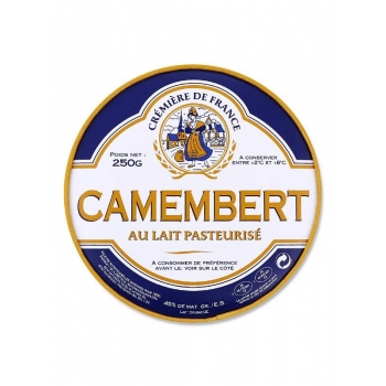 Camembert Au Lait Pasteurise 250 g