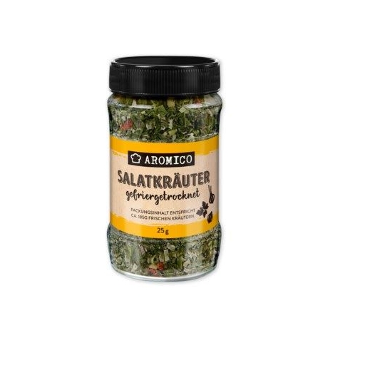 Aromico Salatkrauter Dondurularak kurutulmuş Salata otları 25g