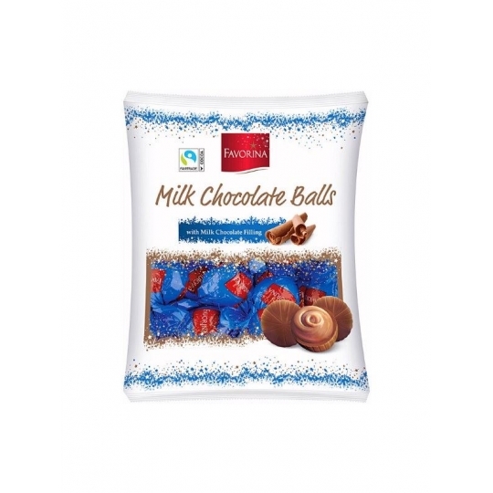 Favorina Chocolate Balls Crispy Milky Filling 200 g