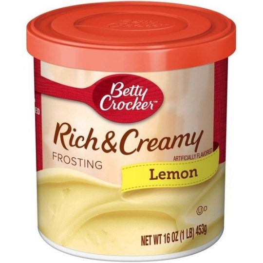 Betty Crocker Rico y Cremoso Frosting, Limon 453g