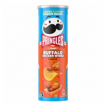 Pringles Team Buffalo Chicken Wings Flavour 165g