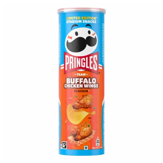 Pringles Team Buffalo Chicken Wings Flavour 165g