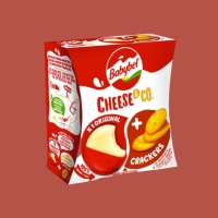 Babybel σνακ cheese & crackers (40g)