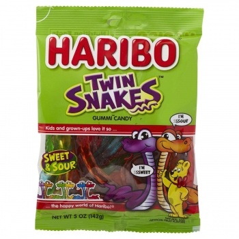 Haribo Twin Snakes 175 gr