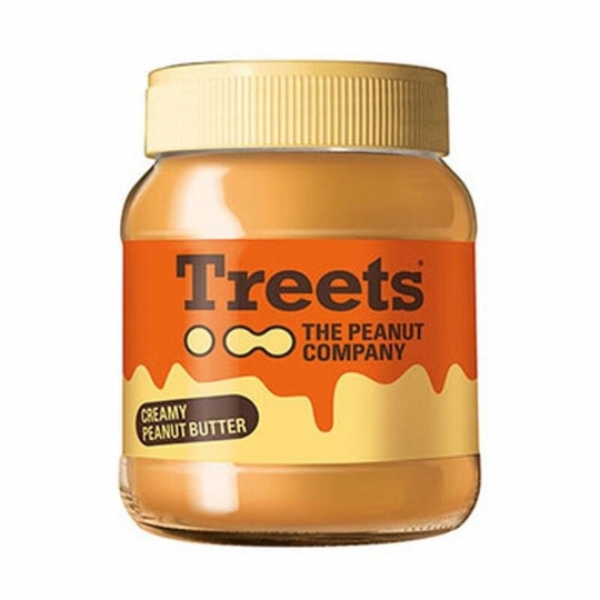 Creamy Peanut Butter - Treets - 340 g