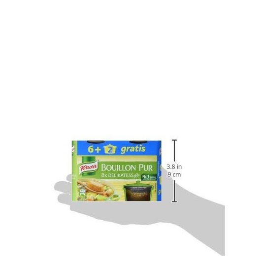 Knorr Bouillon Pur Delikatess Sebze Bulyon 8x28g=224g