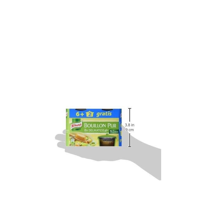 Knorr Bouillon Pur Delikatess Sebze Bulyon 8x28g=224g