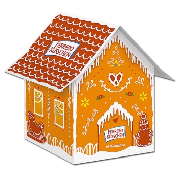 Ferrero Küsschen Lebkuchenhaus 12 Pralinen Çikolata  106gr