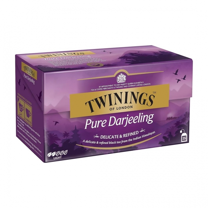 Twinings Pure Darjeeling Tea (25x2g) 50g