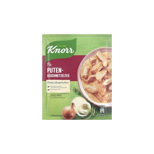 Knorr Fix Puten Geschnetzeltes Hindi Dilimli Sos  36 gr