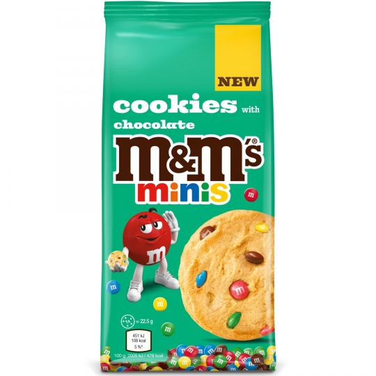 M&M's Minis Cookies with Chocolate 180g