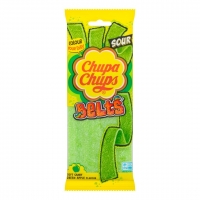 Chupa Chups Belts Sour Green Apple Flavour 90g