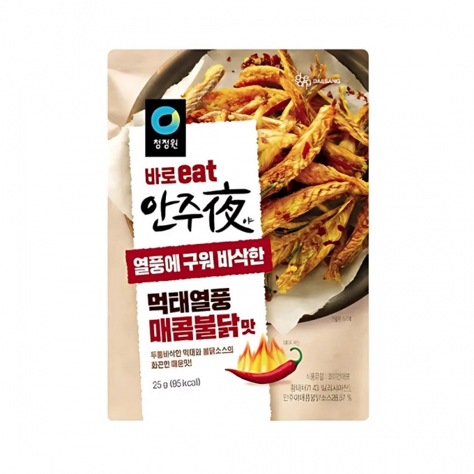 Cheongjeongwon Spicy Buldak Flavor Dried Fish 25g