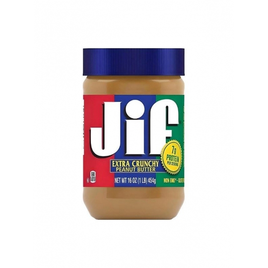 Jif Fıstık Ezmesi Extra Crunchy 454 Gr ( Menşei Abd )