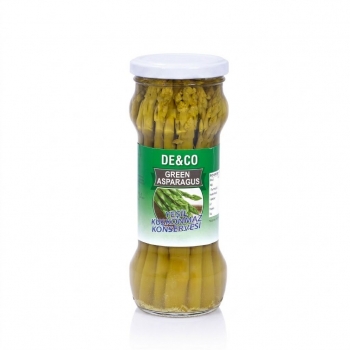 De&Co Green Asparagus (Yeşil Kuşkonmaz Konservesi) 370ml