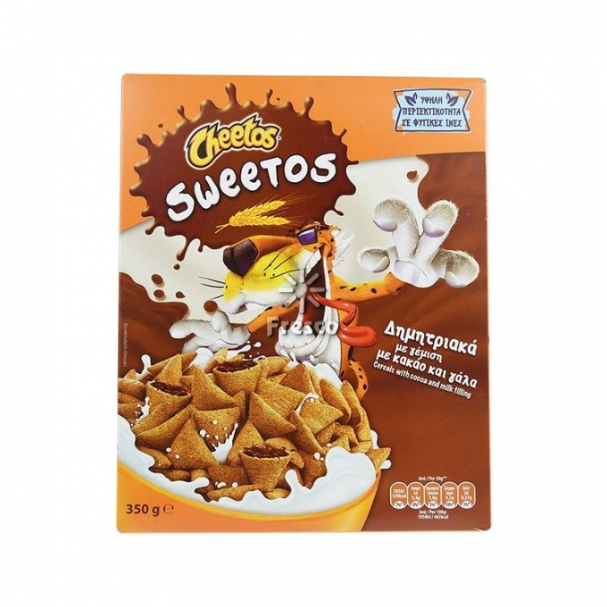 Cheetos Sweetos Cereals With Cocoa & Milk Filling 350g