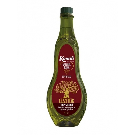Komili Soğuk Lezzetler Natürel Sızma Zeytinyağı 1 Litre