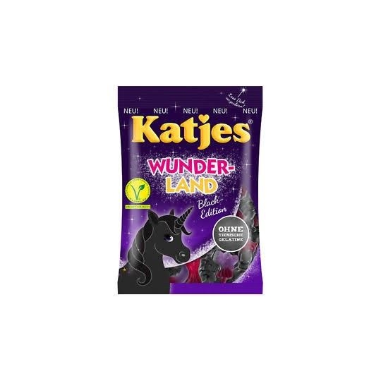 Katjes Wunder Land Black Edition 200gr