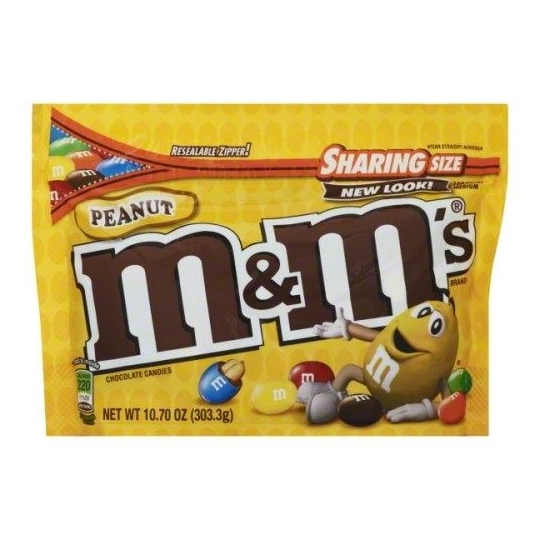 M&M'S Brand Chocolate Candies Peanut  ( 303.3 GR )
