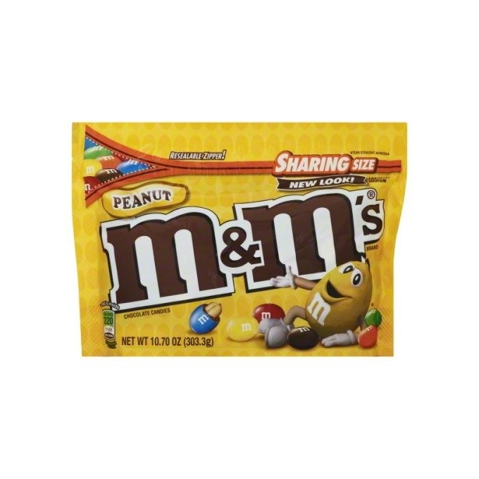 M&M'S Brand Chocolate Candies Peanut  ( 303.3 GR )