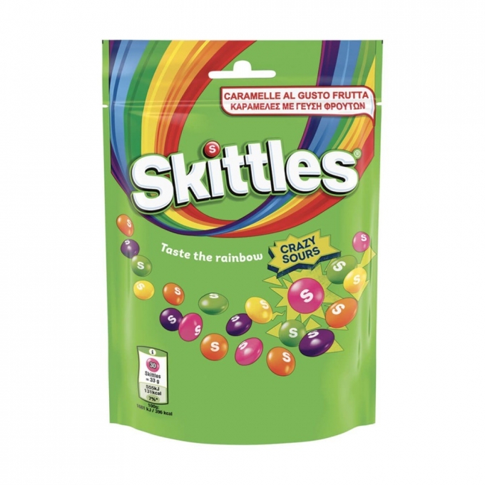 Skittles Crazy Sours 136g