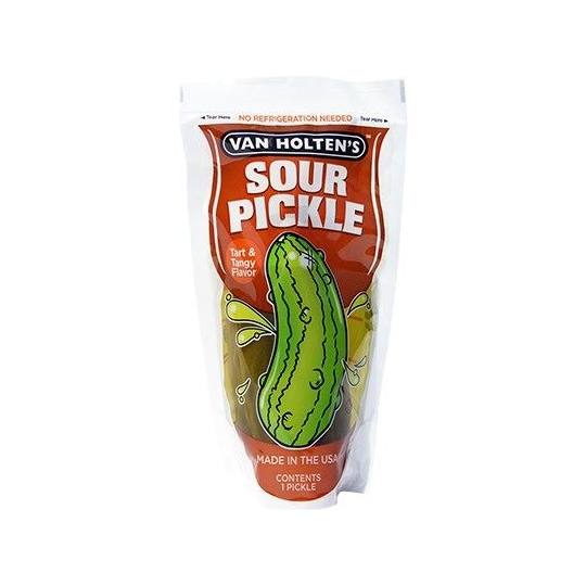 Van Holten's Sour Pickle Jumbo Tart & Tangy Flavor