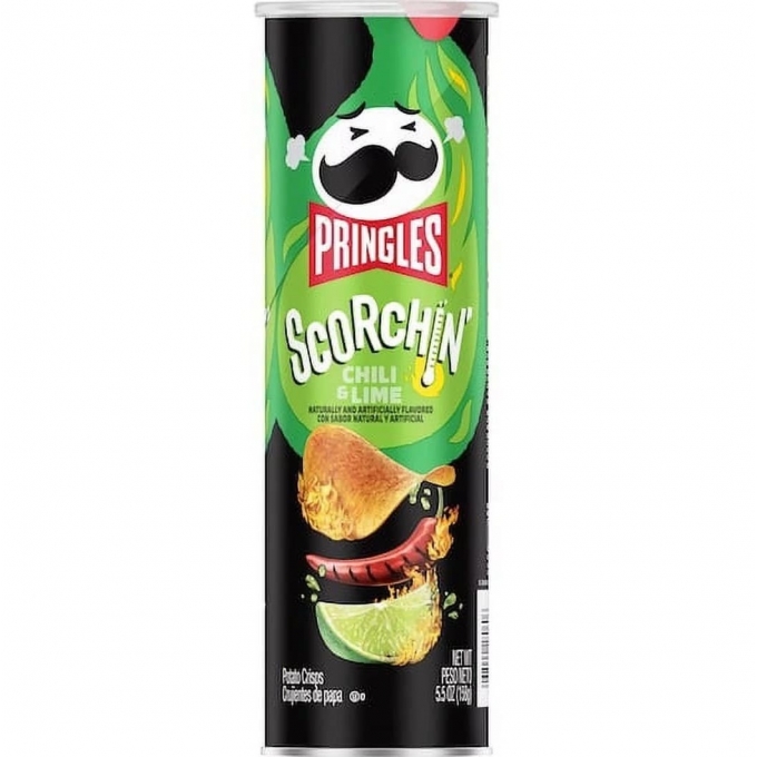 Pringles Scorchin' Chili & Lime 158g