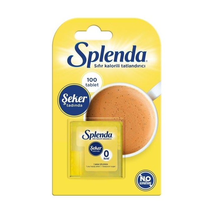 Splenda Sıfır Kalorili Tatlandırıcı 100 tablet