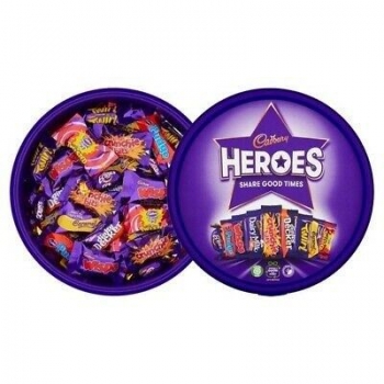 Cadbury Heroes Chocolate Tub, 600g