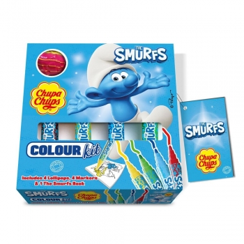 Chupa Chups Smurfs Colour Kit 48g