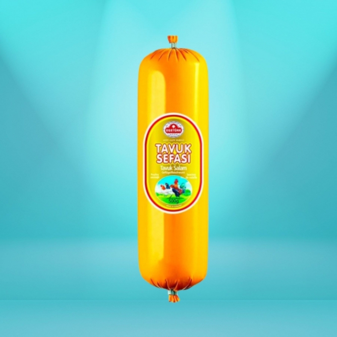 Egetürk Tavuk Sefası Tavuk Hindi Salam Ekstra Sığır Etli 500 Gram