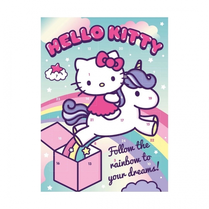 Hello Kitty joulukalenteri 75g