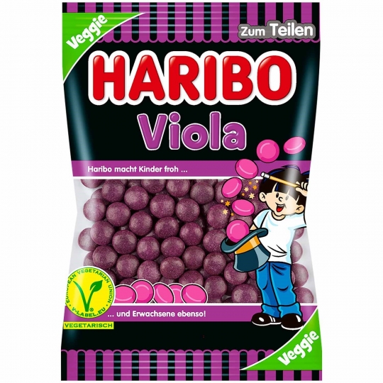 Haribo Viola Veggie 125 g
