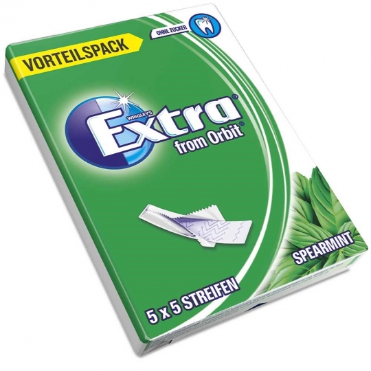 Extra from Orbit Spearmint 5x5er