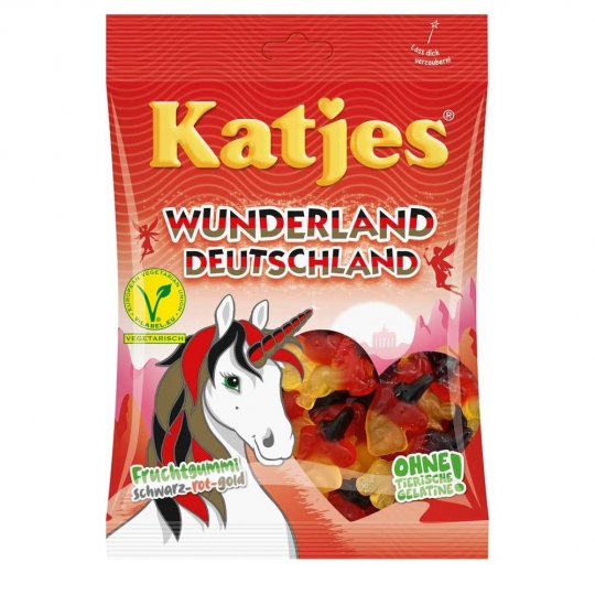 Katjes Wunderland Deutschland Meyveli Şekerleme 200gr