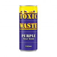 Toxic Waste Purple Sour Soda 330ml