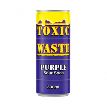 Toxic Waste Purple Sour Soda 330ml