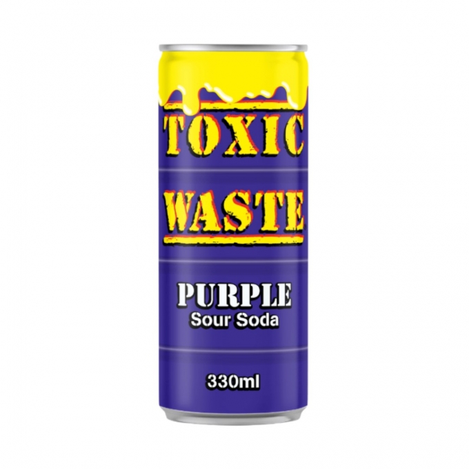 Toxic Waste Purple Sour Soda 330ml