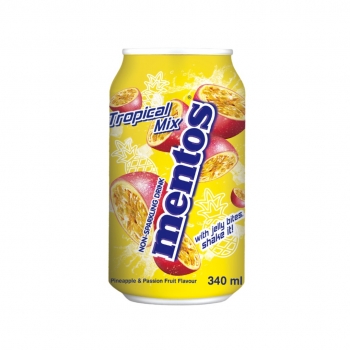 Mentos Non-Sparkling Drink Tropical Mix 340ml