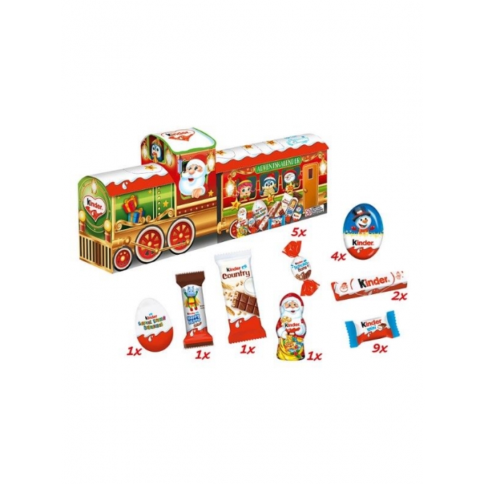 Kinder Mix Chocolate Adventskalender 3D 221g