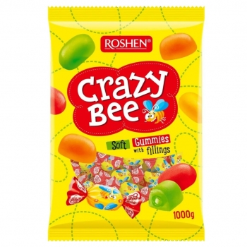 Roshen Crazy Bee Soft Gummies with Fillings 1kg