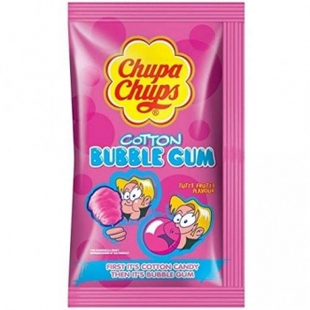 CHUPA CHUPS COTTON CANDY GUM 11G