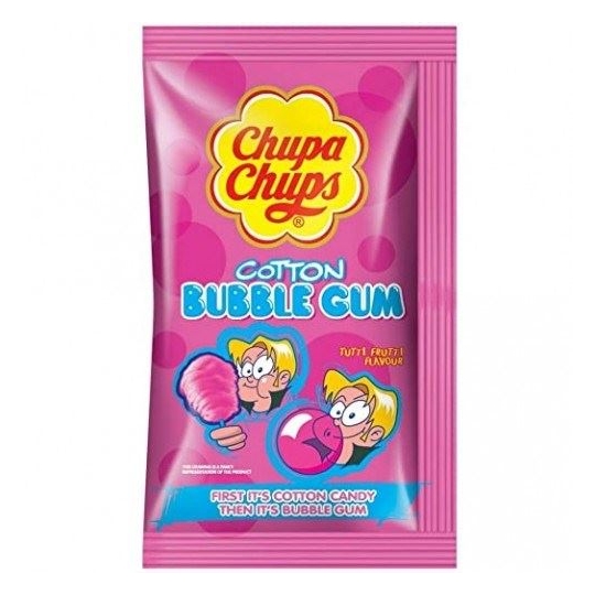 CHUPA CHUPS COTTON CANDY GUM 11G