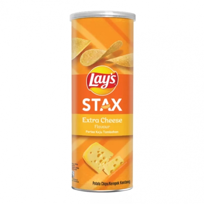 Lay's Stax Extra Cheese Potato Chips 135g