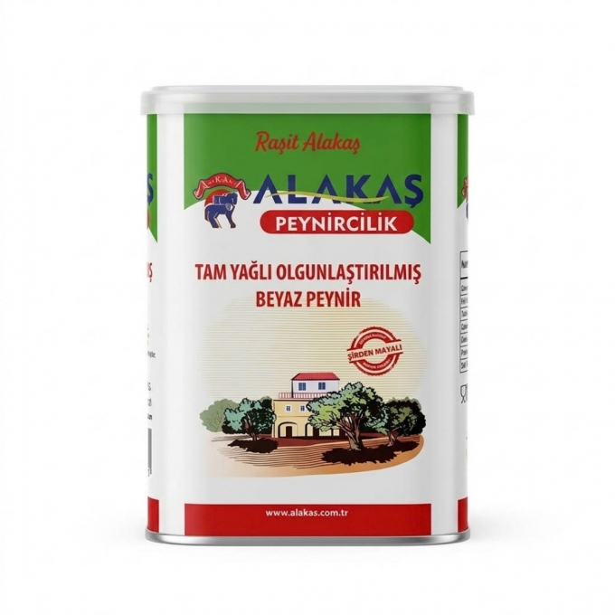 Raşit Alakaş Tam Yağlı Olgunlaştırılmış Beyaz Peynir 600g