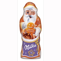 Milka Weihnachtsmann Lebkuchen Geschmack Hohlfigur 100g