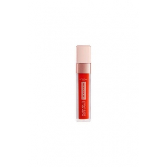 L'Oreal Paris Likit Mat Ruj - Les Macarons Ultra Matte Liquid Lipstick 826 Mademoiselle Mango