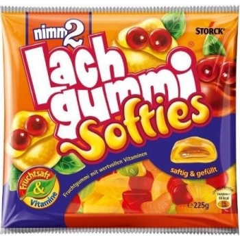 Nimm2 lach Gummi Softies  Fructh Mix 225 gr